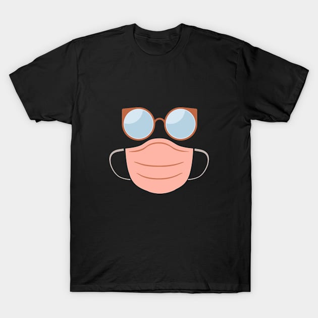 Mask & Goggles T-Shirt by DesignEnrich